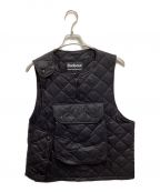 Engineered Garments×Barbourエンジニアド ガーメンツ×バブアー）の古着「Pop Quilted Vest」｜ブラック