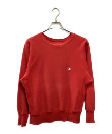 Champion（チャンピオン）の古着「[古着]リバースウィーブスウェット」｜レッド