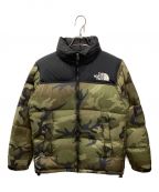 THE NORTH FACEザ ノース フェイス）の古着「Novelty Nuptse Jacket」｜グリーン