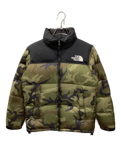 THE NORTH FACE（ザ ノース フェイス）THE NORTH FACE (ザ ノース フェイス) Novelty Nuptse Jacket グリーン サイズ:Mの古着・服飾アイテム