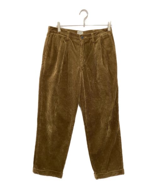 Varde77（バルデセブンティセブン）Varde77 (バルデセブンティセブン) 2TAC CORDUROY PANTS ブラウン サイズ:Mの古着・服飾アイテム