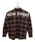 Palm Angels (パーム エンジェルス) オーバーサイズチェックシャツ ブラウン サイズ:46：14800円