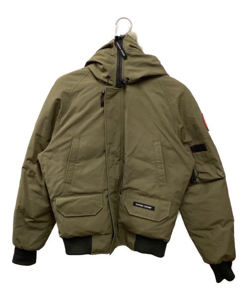 CANADA GOOSE（カナダグース）CANADA GOOSE (カナダグース) CHILLIWACK BOMBER HERITAGE FUSION FIT グリーン サイズ:XSの古着・服飾アイテム