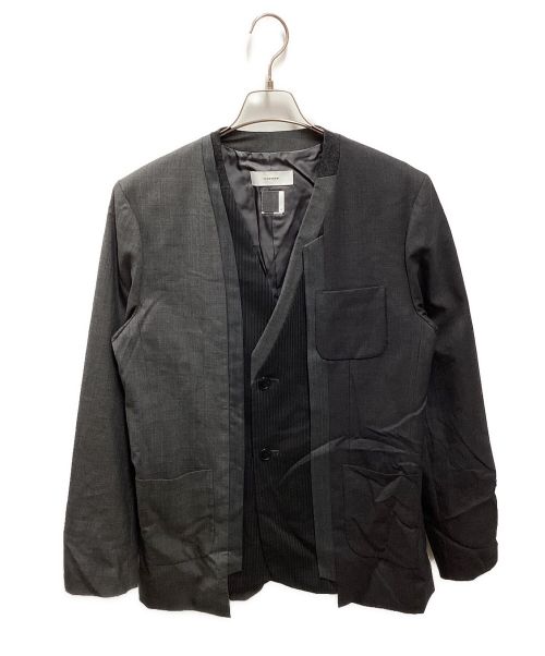 FACETASM（ファセッタズム）FACETASM (ファセッタズム) BUG TAILOR JACKET グレー サイズ:4の古着・服飾アイテム