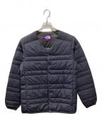 THE NORTHFACE PURPLELABELザ・ノースフェイス パープルレーベル）の古着「WINDSTOPPER Down Cardigan」｜ネイビー