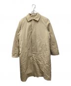 YAECAヤエカ）の古着「中綿ライナー付ステンカラーコート」｜ベージュ