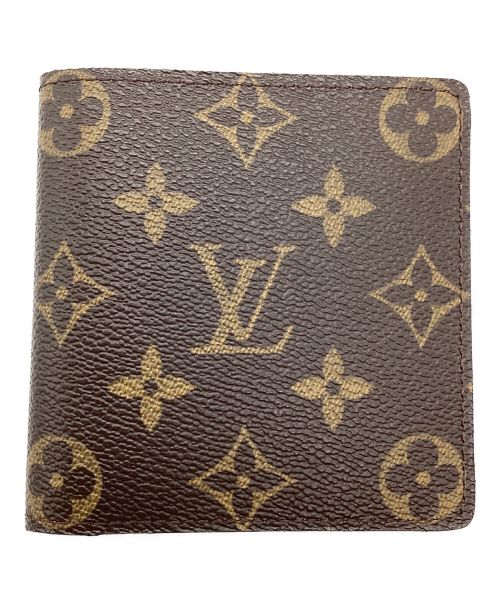 LOUIS VUITTON（ルイ ヴィトン）LOUIS VUITTON (ルイ ヴィトン) ポルトビエ 6 カルトクレディ ブラウンの古着・服飾アイテム