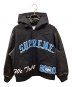 SUPREMEシュプリーム）の古着「King Hooded Varsity Jacket」｜ブラック