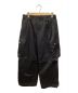 Tamme（タム）の古着「KNEE TUCK WIDE CARGO PANTS」｜ブラック