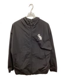 GROUND/N/ACE（グランダンエース）の古着「Nylon Zip Up Hoodie」｜ブラック