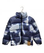 THE NORTH FACE×SUPREMEザ ノース フェイス×シュプリーム）の古着「Bleached Denim Print Nuptse Jacket」｜ネイビー