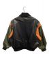 NotE (ノート) Three tone Stadium jacket ブラック サイズ:44：21800円