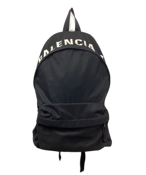 BALENCIAGA（バレンシアガ）BALENCIAGA (バレンシアガ) WHEEL BACKPACK ブラックの古着・服飾アイテム