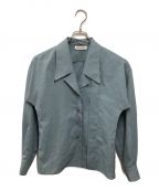 LOW CLASSICロウクラシック）の古着「LINEN 2WAY SHIRT」｜ブルー