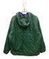 WILD THINGS (ワイルドシングス) Quilted Parka グリーン×ネイビー サイズ:XL：9000円