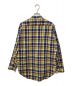 GD James Mortimer (（GDジェームスモルティマー）) Grandad Collar Shirts ブラウン×ブルー サイズ:SIZE38：4480円