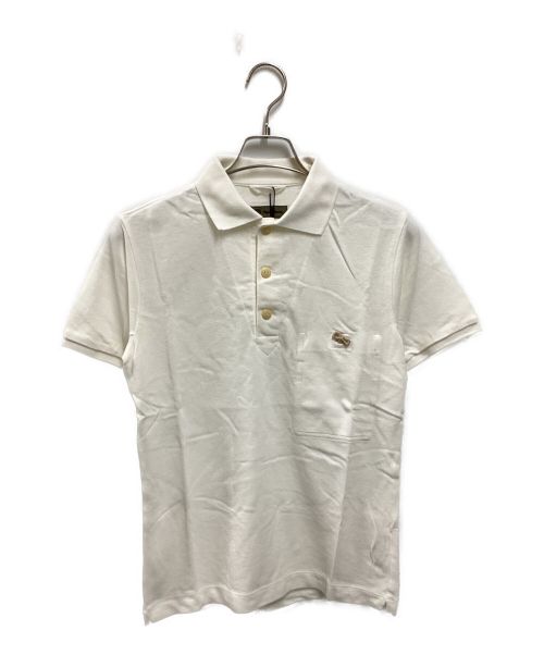 NIGEL CABOURN（ナイジェルケーボン）NIGEL CABOURN (ナイジェルケーボン) GERMAN POLO ホワイト サイズ:44の古着・服飾アイテム