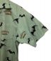 中古・古着 Schott (ショット) HAWAIIAN SHIRT BAT& SPIDER (ハワイアン シャツ バット&スパイダー) グリーン サイズ:S：5800円