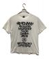 stussy（ステューシー）の古着「WORLD TOURプリントTシャツ」｜ホワイト