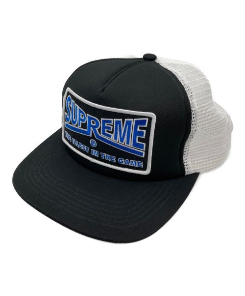 SUPREME（シュプリーム）SUPREME (シュプリーム) Illest Mesh Back 5-Panel ブラック×ホワイト サイズ:-の古着・服飾アイテム