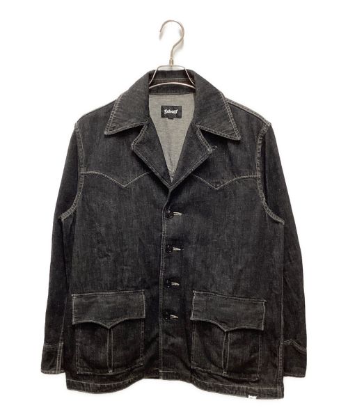 Schott（ショット）Schott (ショット) NEP BLACK DENIM WESTERN JACKET インディゴ サイズ:Mの古着・服飾アイテム