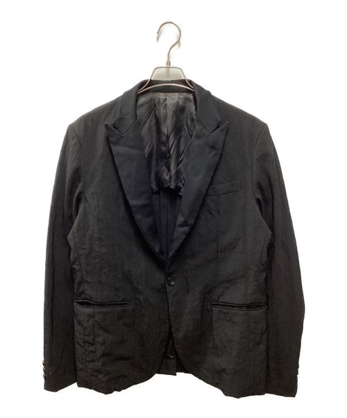 COMME des GARCONS HOMME（コムデギャルソン オム）COMME des GARCONS HOMME (コムデギャルソン オム) シワ加工テーラードジャケット ブラック サイズ:Sの古着・服飾アイテム