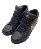 NIKE×SUPREMEナイキ×シュプリーム）の古着「SB ZOOM BLAZER MID QS」｜ブラック