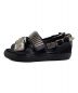 TOGA PULLA (トーガ プルラ) CITYSHOP (シティショップ) Metal Sneakers Sandal ブラック サイズ:36：12800円