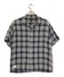 Schott（ショット）の古着「OMBRE PLAID SS SHIRT」｜ネイビー×グレー