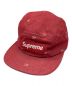 SUPREME（シュプリーム）の古着「Denim Eye camp cap（デニムアイ キャンプキャップ）」｜レッド