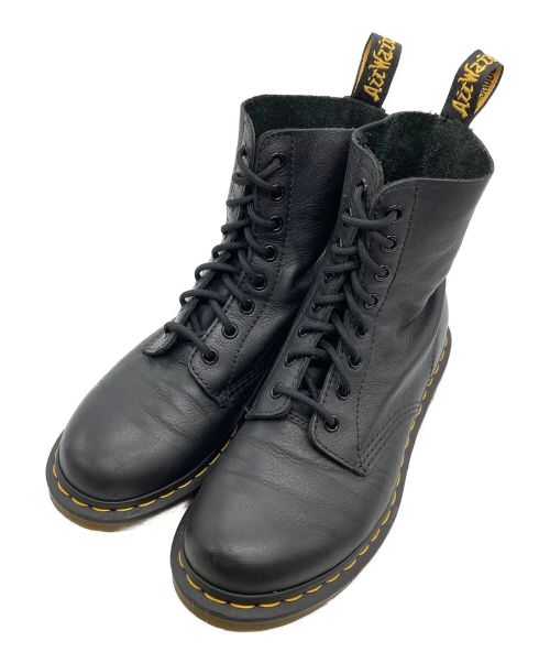 Dr.Martens（ドクターマーチン）Dr.Martens (ドクターマーチン) PASCAL8ホールブーツ ブラック サイズ:UK6の古着・服飾アイテム