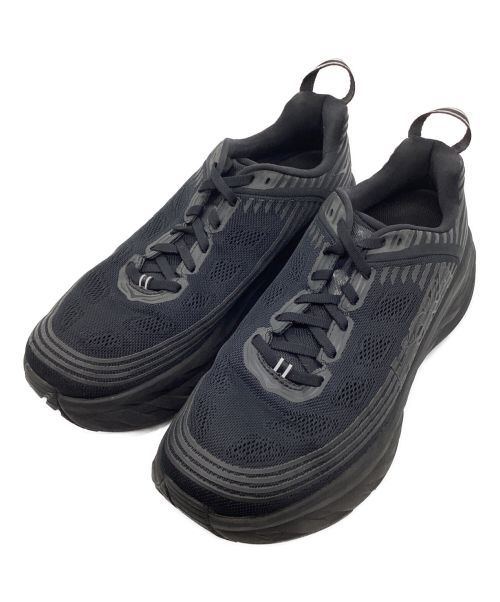 HOKAONEONE（ホカオネオネ）HOKAONEONE (ホカオネオネ) BONDI 6 WIDE ブラック サイズ:US9.5 2Eの古着・服飾アイテム