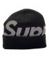 SUPREME（シュプリーム）の古着「Big Logo Beanie」｜ブラック