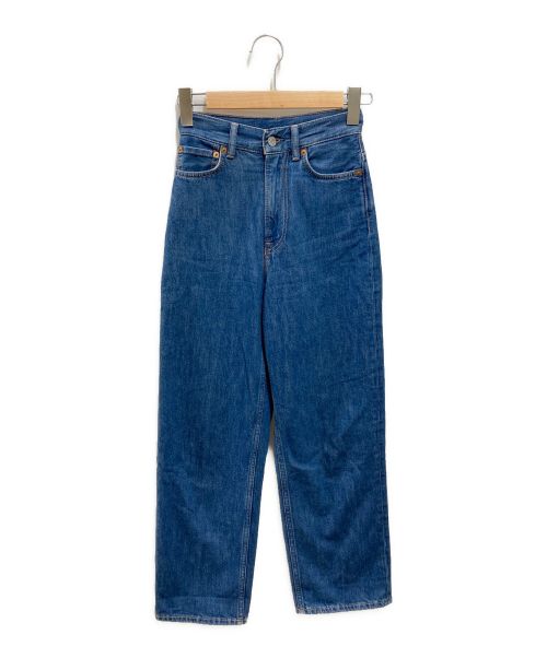 Acne studios（アクネ ストゥディオス）Acne studios (アクネストゥディオス) 1993 dark blue trashデニムパンツ インディゴ サイズ:23の古着・服飾アイテム