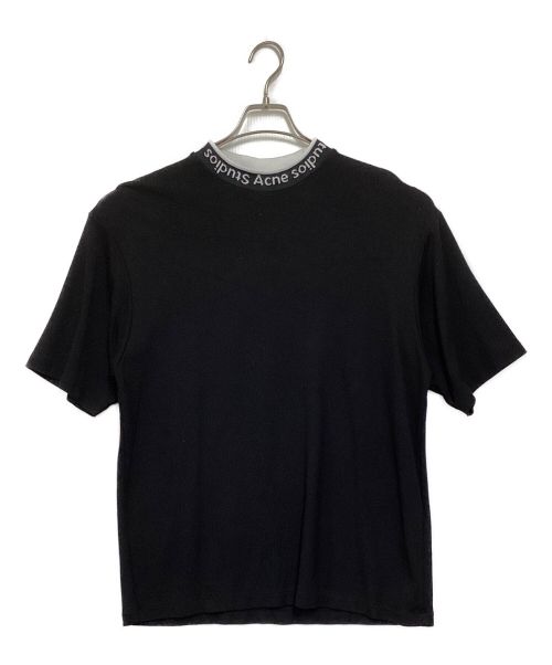 Acne studios（アクネ ストゥディオス）Acne studios (アクネ ストゥディオス) EXTORR LOGO T-SHIRT ブラック サイズ:XSの古着・服飾アイテム