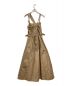 CASA FLINE (カーサフライン) フロントホックプリーツドレス ベージュ サイズ:F：7000円