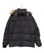 CANADA GOOSE BLACK LABELカナダグース ブラックレーベル）の古着「WYNDHAM PARKA」｜ネイビー