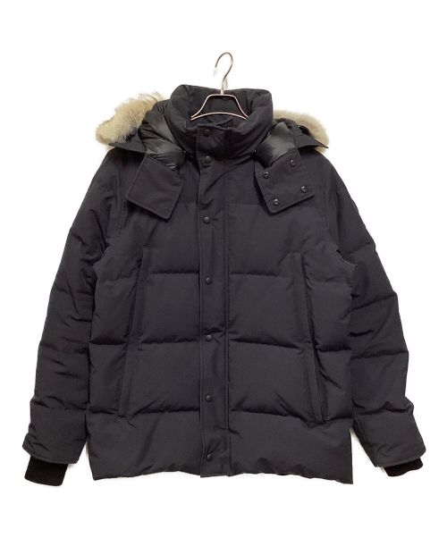 CANADA GOOSE BLACK LABEL（カナダグース ブラックレーベル）CANADA GOOSE BLACK LABEL (カナダグース ブラックレーベル) WYNDHAM PARKA ネイビー サイズ:XLの古着・服飾アイテム