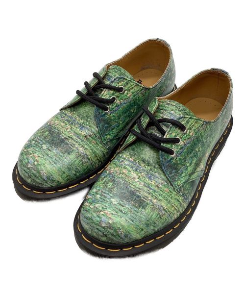 Dr.Martens（ドクターマーチン）Dr.Martens (ドクターマーチン) 3ホールシューズ グリーン サイズ:UK4の古着・服飾アイテム