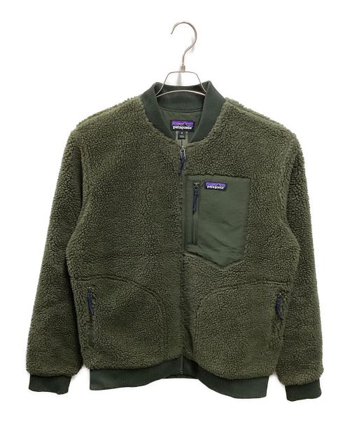 Patagonia（パタゴニア）Patagonia (パタゴニア) RETRO-X BOMBER JACKET グリーン サイズ:Mの古着・服飾アイテム