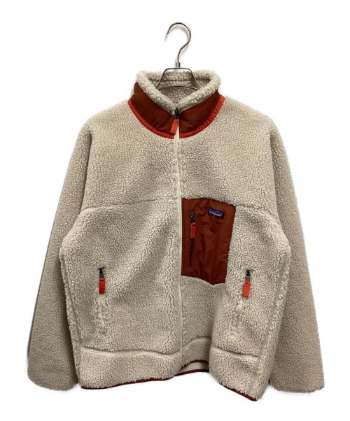 Patagonia（パタゴニア）Patagonia (パタゴニア) Classic Retro-X Jacket ベージュ×ブラウン サイズ:Lの古着・服飾アイテム