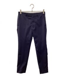 JOHN LAWRENCE SULLIVAN（ジョン ローレンス サリバン）の古着「Wool skinny trousers」｜ネイビー