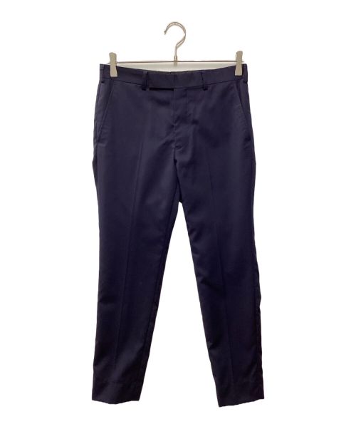 JOHN LAWRENCE SULLIVAN（ジョン ローレンス サリバン）JOHN LAWRENCE SULLIVAN (ジョンローレンスサリバン) Wool skinny trousers ネイビー サイズ:34の古着・服飾アイテム