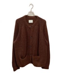 stein（シュタイン）の古着「SUPER KID MOHAIR CARDIGAN」｜ブラウン