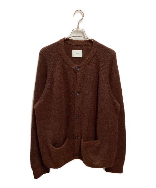 stein（シュタイン）stein (シュタイン) SUPER KID MOHAIR CARDIGAN ブラウン サイズ:Mの古着・服飾アイテム