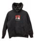 SUPREME（シュプリーム）の古着「Portrait Hooded Sweatshirt(ポートレートフーデッドスウェットシャツ)」｜ブラック