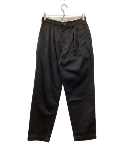 Schott（ショット）Schott (ショット) DOUBLE PLEATED WIDE PANT ブラック サイズ:Sの古着・服飾アイテム