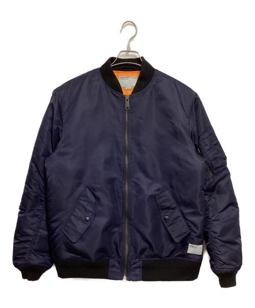 Carhartt WIP（カーハート ワークインプログレス）Carhartt WIP (カーハートダブリューアイピー) 2023 NEW YEAR JACKET MA-1 ネイビー サイズ:Mの古着・服飾アイテム