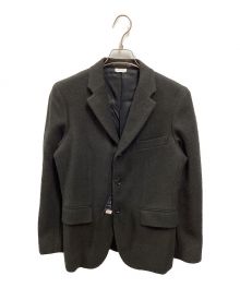 COMME des GARCONS HOMME DEUX（コムデギャルソン オム ドゥ）の古着「ウールテーラードジャケット」｜チャコールグレー