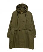 WORKERSワーカーズ）の古着「Moto Coat, Beige Heavy Ventile」｜オリーブ